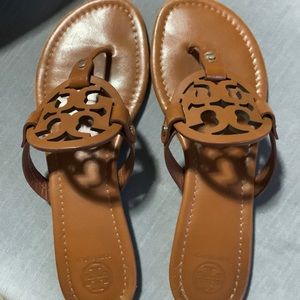 Tory Burch Logo Sandals